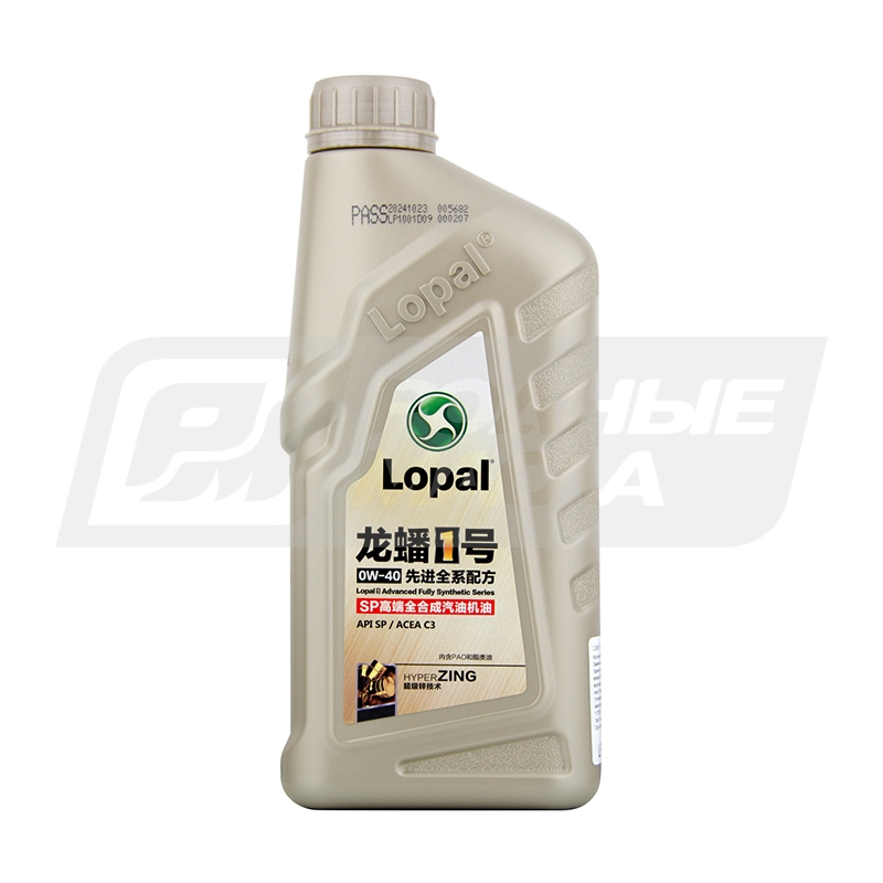 LOPAL 1 Advanced Fully Synthetic Series SP 0W40, 1л LPL38176